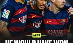 开云-苏亚雷斯：当年我曾对内马尔说过，留在巴萨你就有望得到金球奖